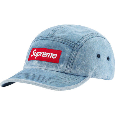 Supreme Washed Chino Twill Camp Cap Denim 21