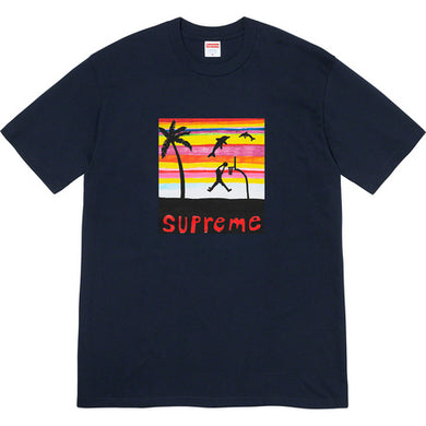 Supreme Dunk Tee Navy