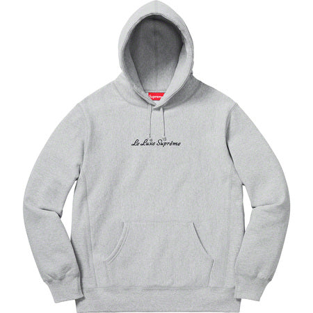 Le Luxe Hooded Sweatshirt (Grey)