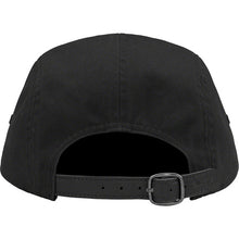 Supreme Washed Chino Twill Camp Cap Black