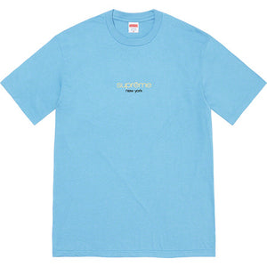 Supreme Classic Logo Tee Slate