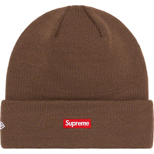 Supreme New Era S Logo Beanie Brown