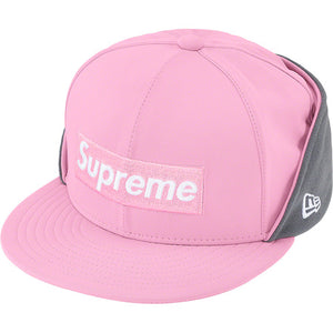Supreme Windstopper Eraflap Box Logo New Era Pink