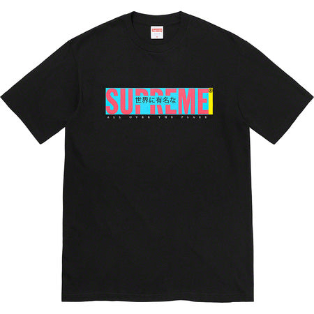 Supreme All Over Tee Black