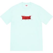 Supreme Ralph Steadman Box Logo Tee Pale blue