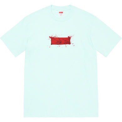 Supreme Ralph Steadman Box Logo Tee Pale blue