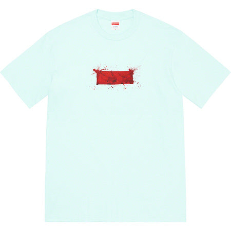 Supreme Ralph Steadman Box Logo Tee Pale blue