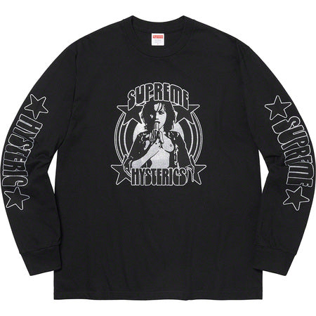 Supreme Hysteric Glamour L/S Tee Black