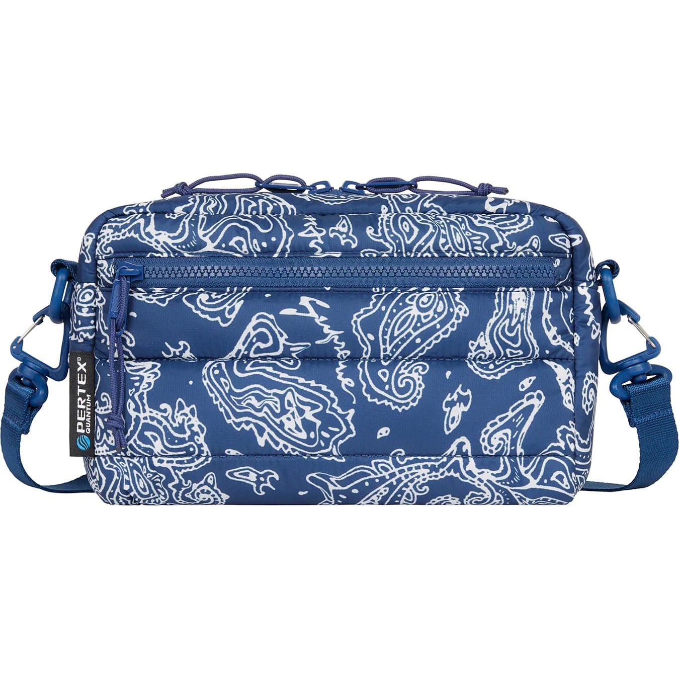 Supreme Puffer Side Bag Blue Paisley – BASEMENT_HK