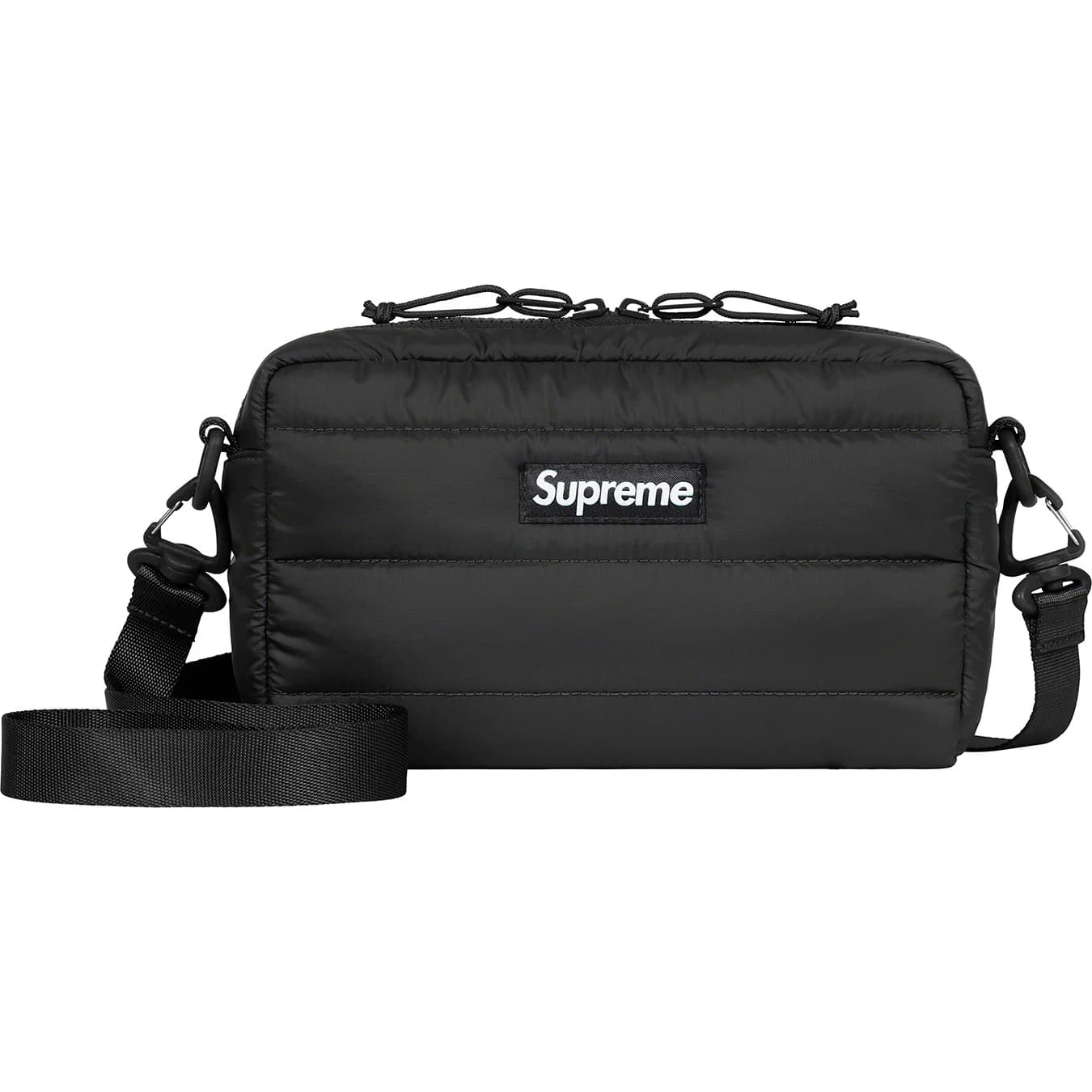Supreme Puffer Side Bag Black – BASEMENT_HK