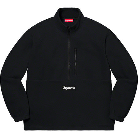 Supreme Polartec Half Zip Pullover Black