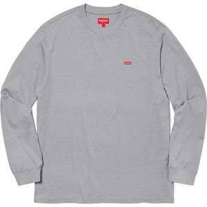 Supreme Small Box L/S Tee Grey