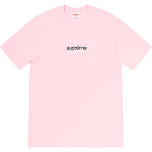 Supreme Classic Logo Tee Pink 2022