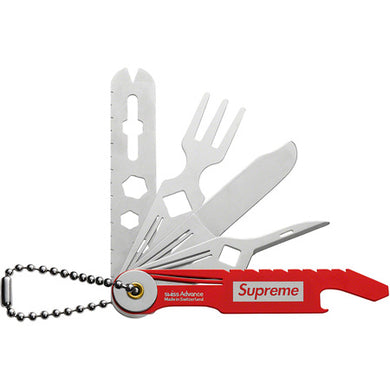 Supreme/Swiss Advance Crono N5 Pocket Knife Red