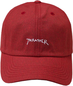Thrasher Gonz Logo Sport Cap Red