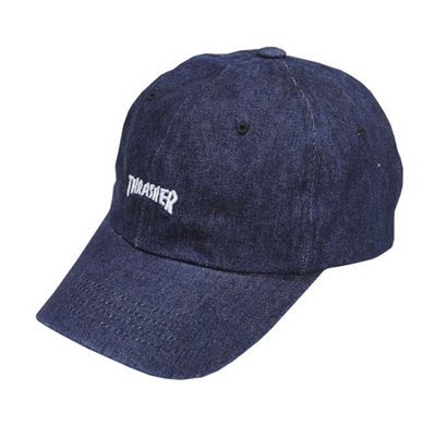 Thrasher Mag Sport Cap Dark Denim