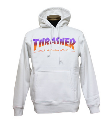 Thrasher Gradation Hometown Hoody White/Purple