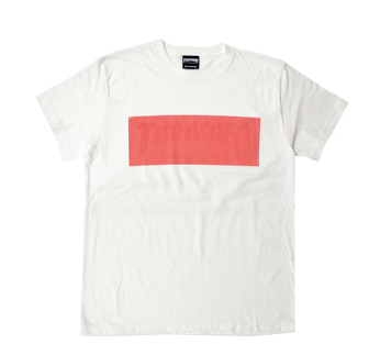 Thrasher Brind Logo S/S Tee White/Red