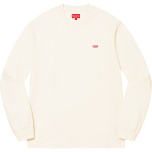 Supreme Small Box L/S Tee Natural