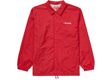 Supreme 1-800 Coaches Jacket Red