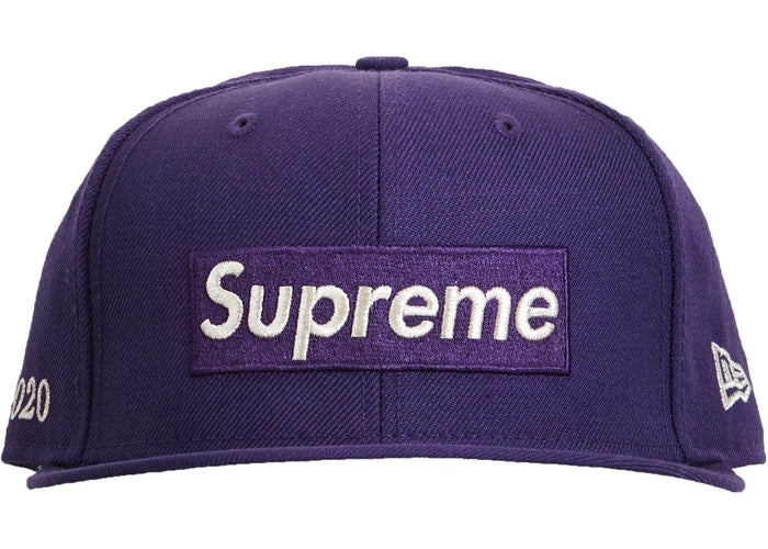 Supreme $1M Metallic Box Logo New Era Purple – BASEMENT_HK