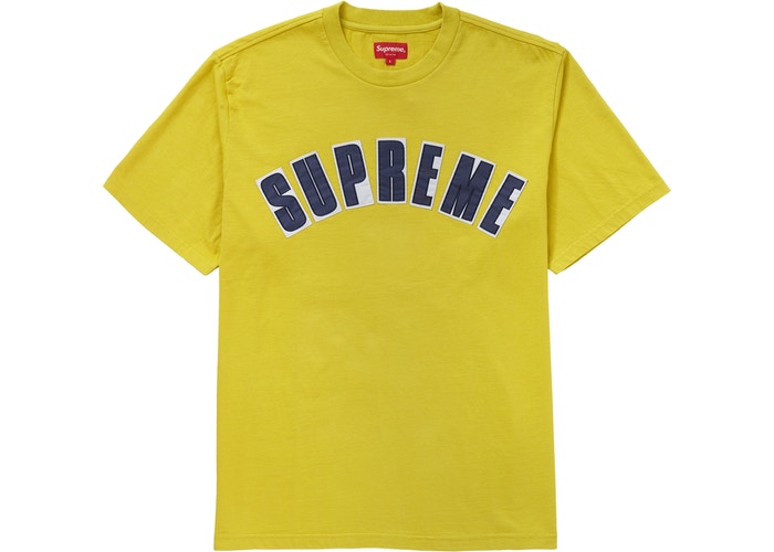 Supreme Arc Applique S/S S/S Top Gold