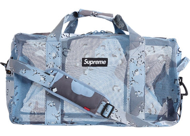 Supreme Big Duffle Bag (SS20) Blue Camo