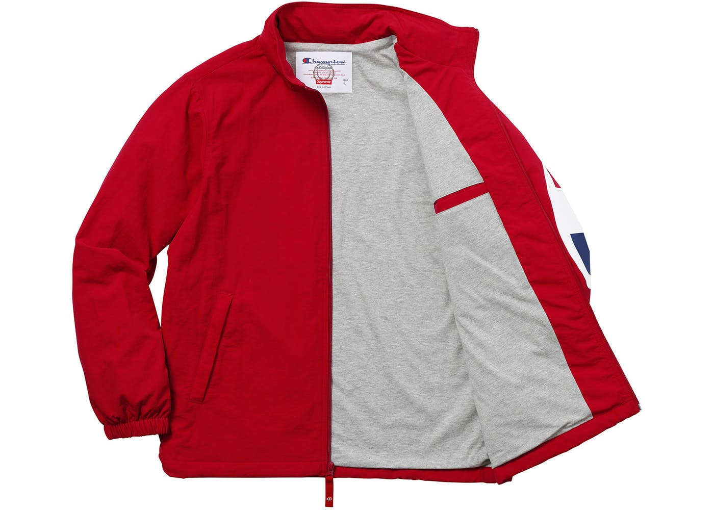 Supreme champion pullover outlet parka red