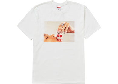 Supreme Cherries Tee Light White