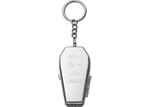 Supreme Coffin Keychain Silver