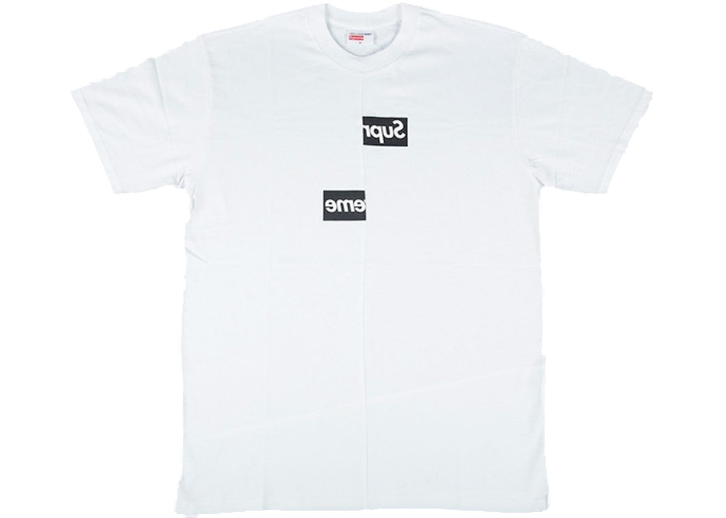 Supreme Comme des Garcons SHIRT Split Box Logo Tee