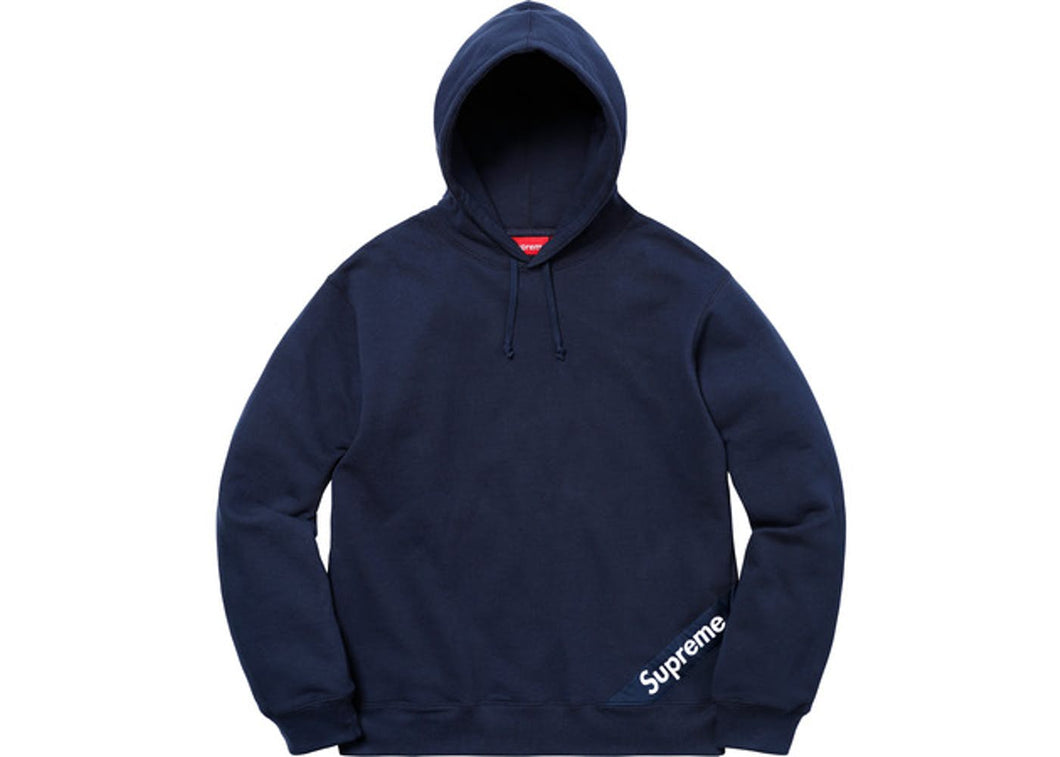 Supreme corner label hooded sweatshirt