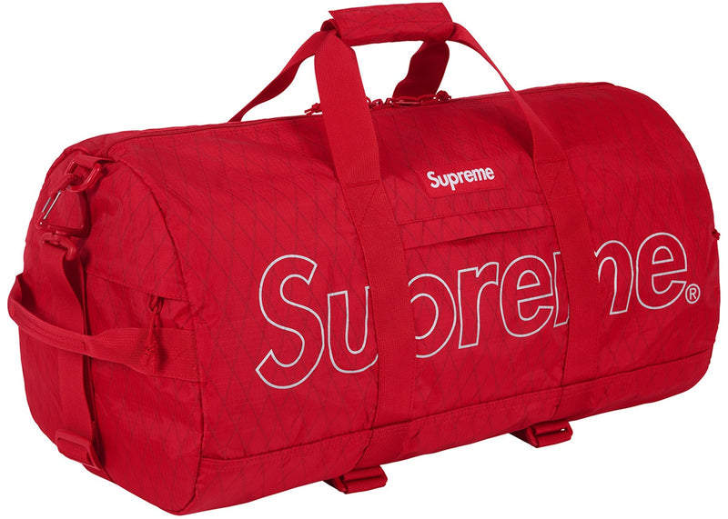 格安新品  Supreme 17ss ボストンバッグ ブラック ダッフルバッグ（Supreme バッグ