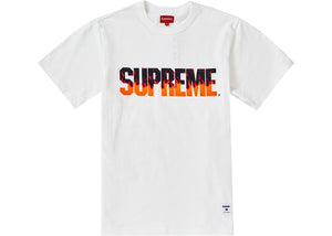 Supreme Flames S/S Top White