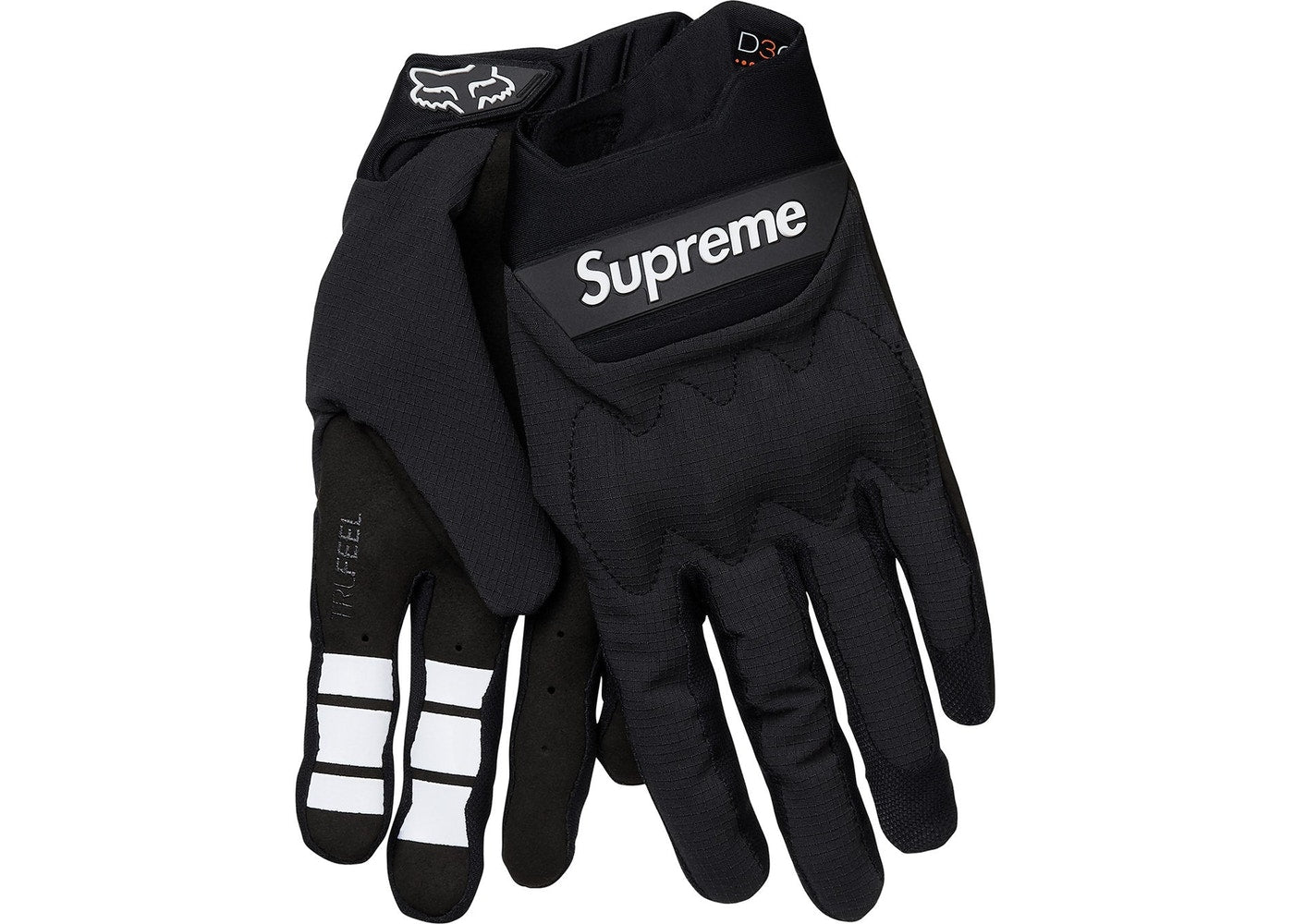 FS - Supreme / Fox Racing Bomber LT Gloves DS - Yellow, Large UK