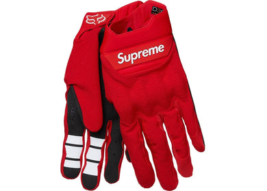 Supreme Fox Racing Bomber LT Gloves Red