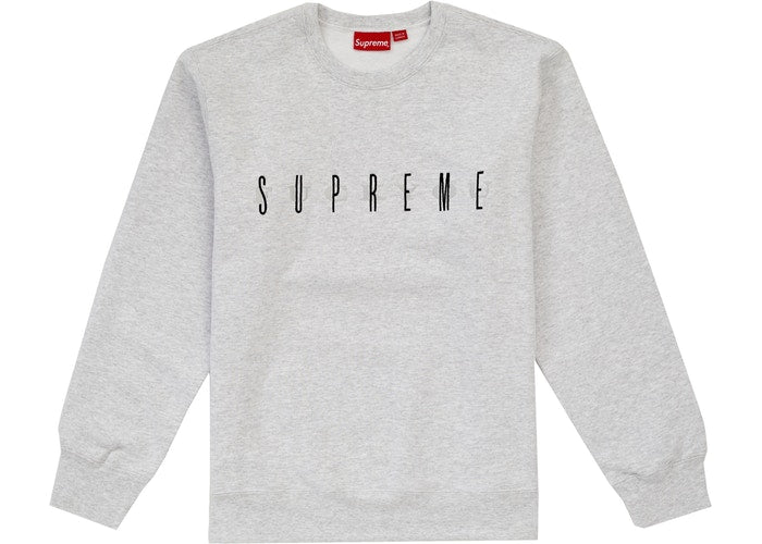 Supreme Fuck You Crewneck Ash Grey