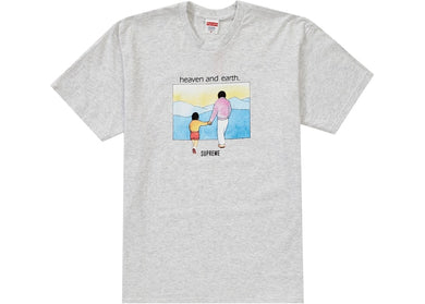 Supreme Heaven And Earth Tee Grey
