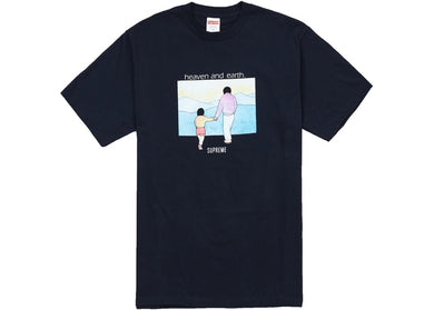 Supreme Heaven And Earth Tee Navy