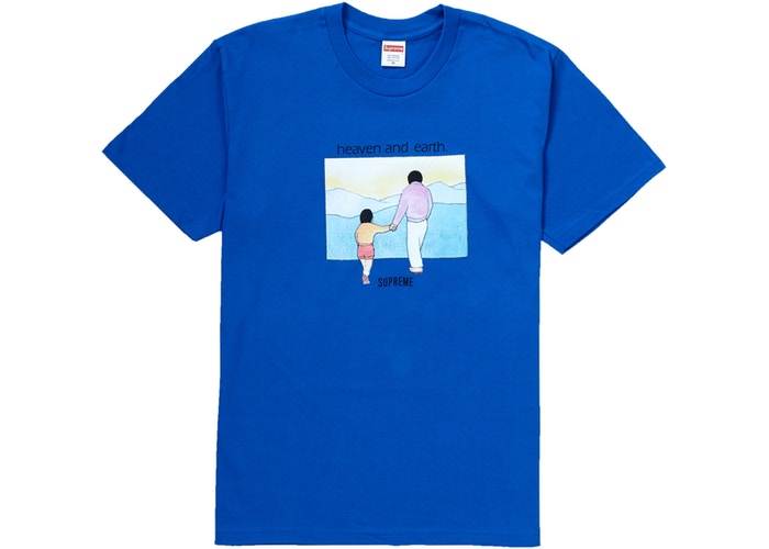 Supreme Heaven And Earth Tee Royal