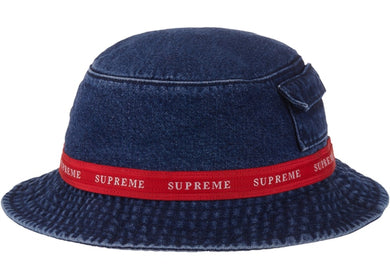 Supreme Jacquard Logo Taping Crusher Denim