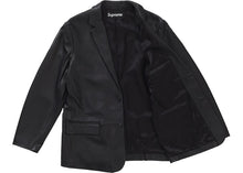 Leather Blazer (Black)