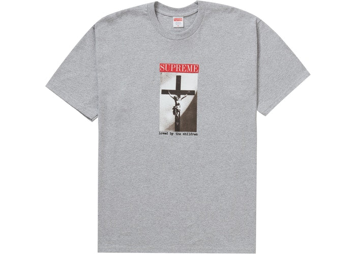 Supreme Loved By The Children Tee Grey