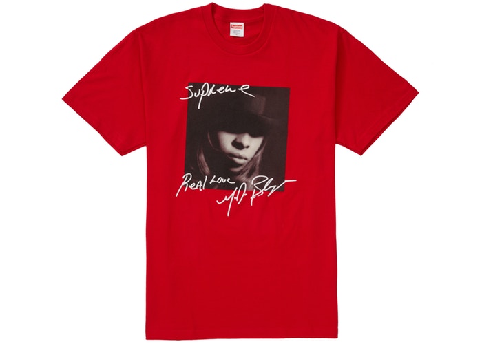 Supreme Mary J. Blige Tee Red