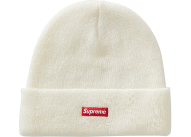Supreme Mohair Beanie FW19 Mixed White