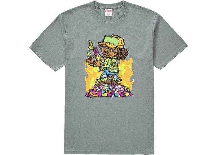 Molotov Kid Tee (Dark Sage)