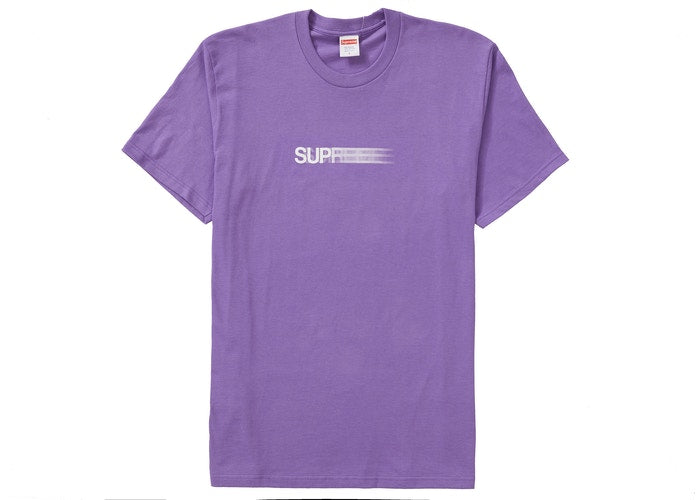 Supreme Motion Logo Tee Purple