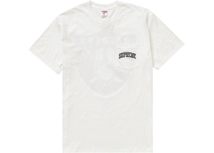 NFL x Raiders x '47 Pocket Tee (White)