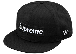 Supreme New Era Mesh Box Logo Cap Black