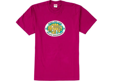 Supreme New Shit Tee Magenta